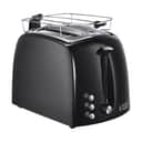 Russell Hobbs Brødristere Textures Plus+ Textures Plus Brødrister i Sort, 1
