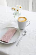 CASA Living Kaffe- og teskeer Daisy Latteske - 4 stk. i stål, 2