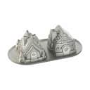 Nordic Ware Øvrige bageforme Gingerbread House Duet Bageform i Sølvfarvet, 1