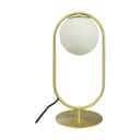 Dyberg Larsen Bordlamper French collection Reims Bordlampe i Opal/messing, 1