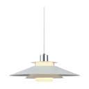 Halo Design Pendler Rivoli Pendel i Hvid/krom, 40 cm, 1