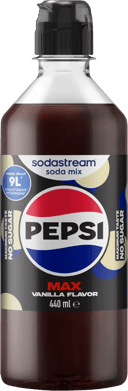 SodaStream Smagskoncentrater Sirup - Pepsi Max Vanilla i Pepsi Max Vanilla, 1