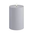 Deluxe Homeart LED-lys Real Flame LED Udendørs Bloklys i Støvet Blå, 15 cm, 1