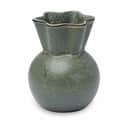 Spring Copenhagen Vaser Svungen Top Vase i Støvet grøn, 14 cm, 1