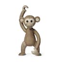 Spring Copenhagen Dyrefigurer Abe - Mojo i Brun, 1