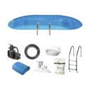 Swim & Fun Pools Inground Poolpakke - 8 dele i Kapacitet: 24.420 liter, 1