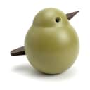 Novoform Dyrefigurer Figur - Spurvefar i Moss Green, 10 cm, 1