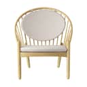 FDB Møbler Lænestole J166 Jørna Lænestol i Lys beige/natur, 1