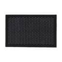 Tica Copenhagen Dørmåtter Dot Gulvmåtte i Sort/grå, B60 x L90 cm, 1