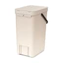 Brabantia Spande uden pedal Sort & Go Affaldsspand i Soft Beige, 16 L, 1