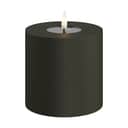 Deluxe Homeart LED-lys Real Flame LED Udendørs Bloklys i Mørk Grøn, 10 cm, 1