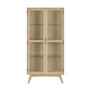 CASA Living Skabe Marte Vitrineskab i H192 x B94 cm, 1
