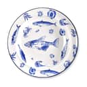 Familianna Middagstallerkener SeaFruit Middagstallerken - Fisk i Blå, 1