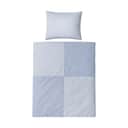 omhu Sengetøj renforce Patchwork Sengetøj i Blå, B140 x L220 cm, 1