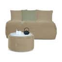 TRIMM Copenhagen Loungesæt Cozy Loungesæt i Taupe, 1