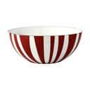 Cathrineholm Serveringsskåle Stripes Skål i Rød, 24 cm, 1