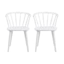 CASA Living Spisebordsstole Ida Spisebordsstol - 2 stk i Hvid, 1