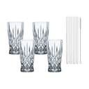 Nachtmann Highball glas Noblesse Latte Macchiato Sæt – 8 dele i Klar, 1