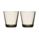 Iittala Vandglas Kartio Vandglas - 2 stk. i Linen, 21 cl, 1