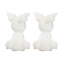 Sirius Julefigurer Naja Rensdyr - 2 stk. i Hvid, 1