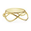 Georg Jensen Bloklysestage Glow Lysestage i Guld, 1