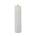 Sirius LED-lys Sille Genopladelig LED Bloklys i Hvid, H20 x Ø5 cm, 1
