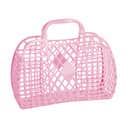 Sun Jellies Øvrigt interiør Retro Basket Retro Taske - Stor i Bubblegum Pink B 14  x L 35 x H 30 cm, 1
