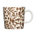 Iittala Krus og kopper med hank Oiva Toikka Collection OTC Krus - Cheetah i Cheetah brun, 30 cl, 1
