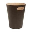 Umbra Spande uden pedal Woodrow Papirkurv i Espresso, 1