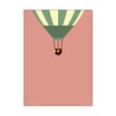 Poster&Frame Plakater Plakat - Hot Air Up i B50 x L70 cm, 1