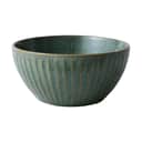 CASA Living Serveringsskåle Sofia Riflet Skål i Grøn, 15 cm, 1