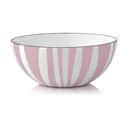 Cathrineholm Serveringsskåle Stripes Skål i Rosa, 18 cm, 1