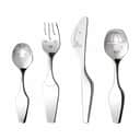 Georg Jensen Børnebestik The Twist Family Børnebestik - 4 dele i Blank/Stål, 1