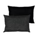 Södahl Pyntepuder Washed Chenille Pude i Sort, 1