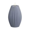 Deluxe Homeart LED-lys Real Flame Flame LED Rillelys i Ice Blue, H15 x Ø10 cm, 1