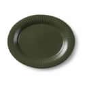 Kähler Serveringsfade Hammershøi Ovalt Fad i Mørk grøn, 22,5 cm, 1