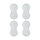 Life In Colour Glasbrikker og coasters Double Coaster - 4 stk. i Mozzarella, 1