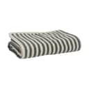 CASA Living Håndklæder Charmant Håndklæde i grøn bred stribe, B70 x L140 cm, 1