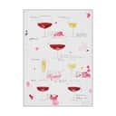 Poster&Frame Plakater Plakat - Tid Til Vin i Multifarvet, B29,7 x L42 cm, 1