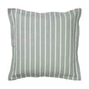 Broste Copenhagen Pyntepudebetræk Marta Pudebetræk i Agave Green/Light Beige, 1