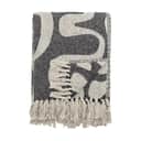 Bloomingville Plaider Salobre Plaid i Sort, 1