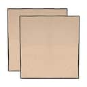 Estia Home Stofservietter Frame Stofserviet - 2 stk. i Beige/sort, 1