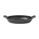 Pillivuyt Gourmet Stegepander Garonne Mini Stegepande Oval i sort, B15 x L21 cm, 1