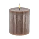 Lene Bjerre LED-lys Lillia LED Bloklys i lyserød, H12 x Ø10 cm, 1