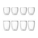 Bodum Termoglas Pavina Termoglas - 8 stk. i klar, 1