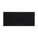 Tica Copenhagen Dørmåtter Uni Color Gulvmåtte i Sort, B67 x L150 cm, 1