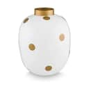 PIP Studio Vaser Dot delight Vase i Withe Gold, 32 cm, 1