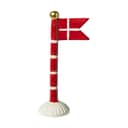 Speedtsberg Bordflag Flag - Stribet i Rød/hvid stribet, 1