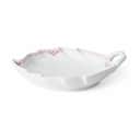 Royal Copenhagen Asietter Koral Riflet Blonde Bladformet Asiet i Hvid/koral, 1