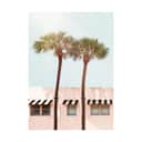 Poster&Frame Plakater Plakat - Hotel Miami i B21 x L29,7 cm, 1